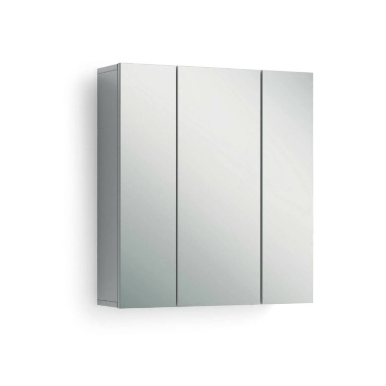 Pensile moderno 3 ante 60x70h cm bianco lucido - Algeri