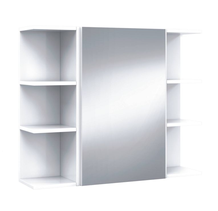 Pensile moderno 40x65h cm bianco lucido - Andaluso