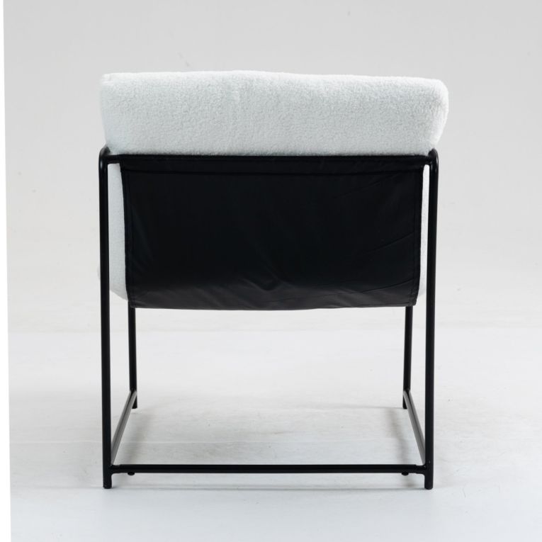 Poltrona Bianco set da 2 Braccioli 61x67x75h cm, Peso Supportato 120 kg - Appare