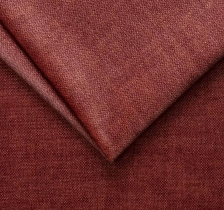 Poltrona in tessuto sfoderabile con braccioli bordeaux - Dromanzin