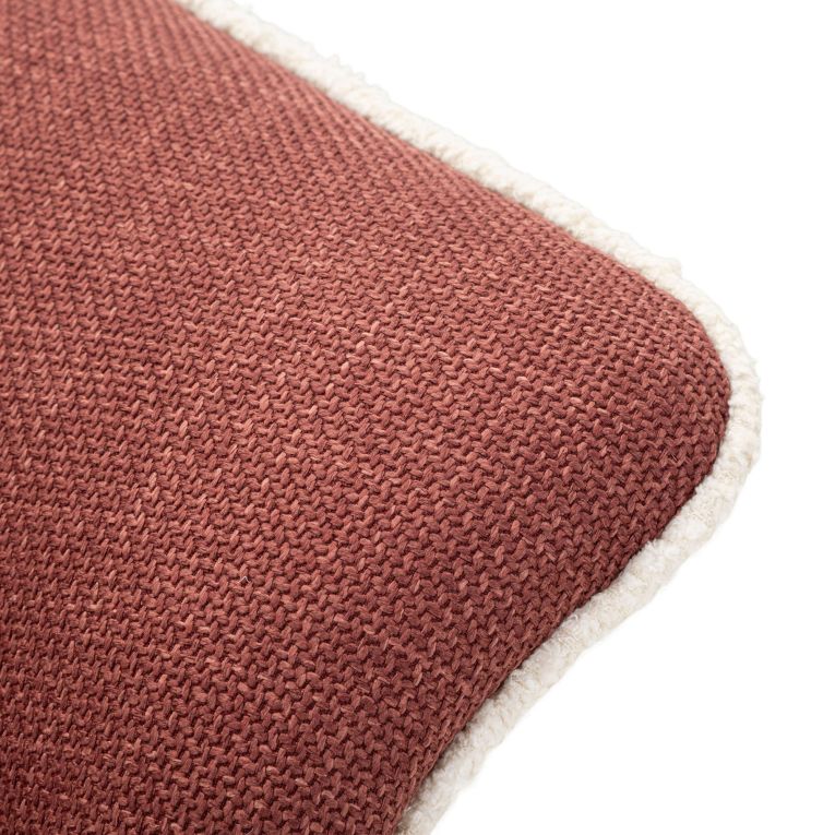 Poltrona Rosso Bianco Base Girevole Braccioli 84x66x80h cm, Materiale Struttura in Metallo - Toamas