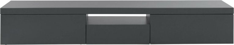 Porta TV antracite 220x40x35h cm 3 ante - Annett