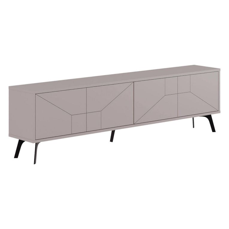 Porta TV beige 180x29x50h cm 4 ante - OlgadiKiev