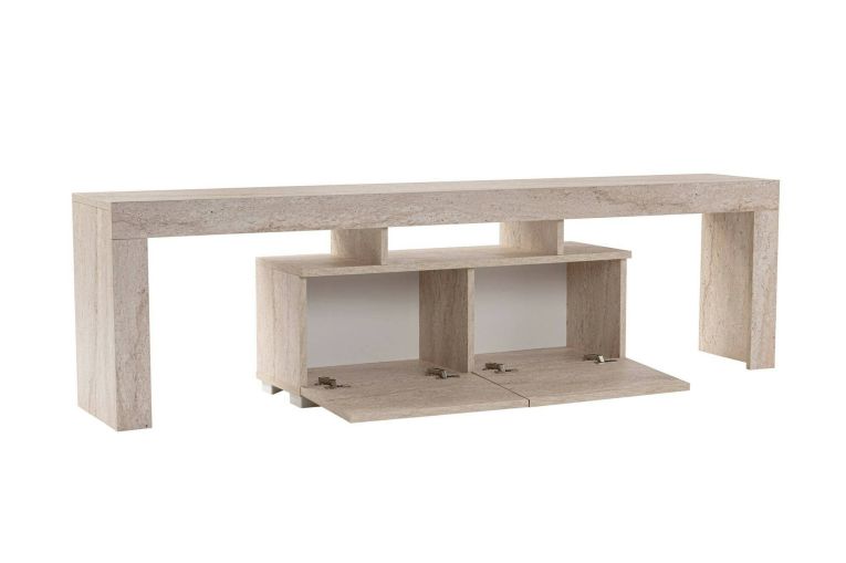 Porta TV beige 180x31x50h cm 2 ante - Andarna