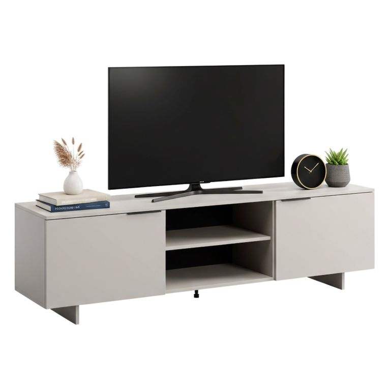 Porta TV beige 180x41x55h cm 2 ante - Buono