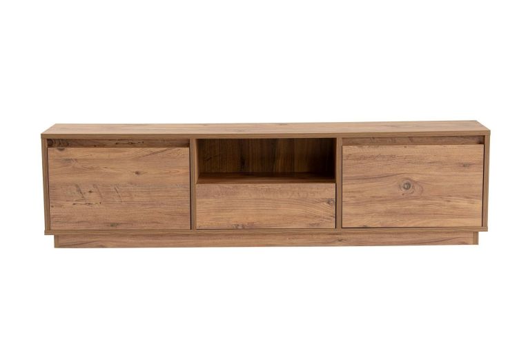 Porta TV pino 160x29x42h cm 3 ante - Morrigan