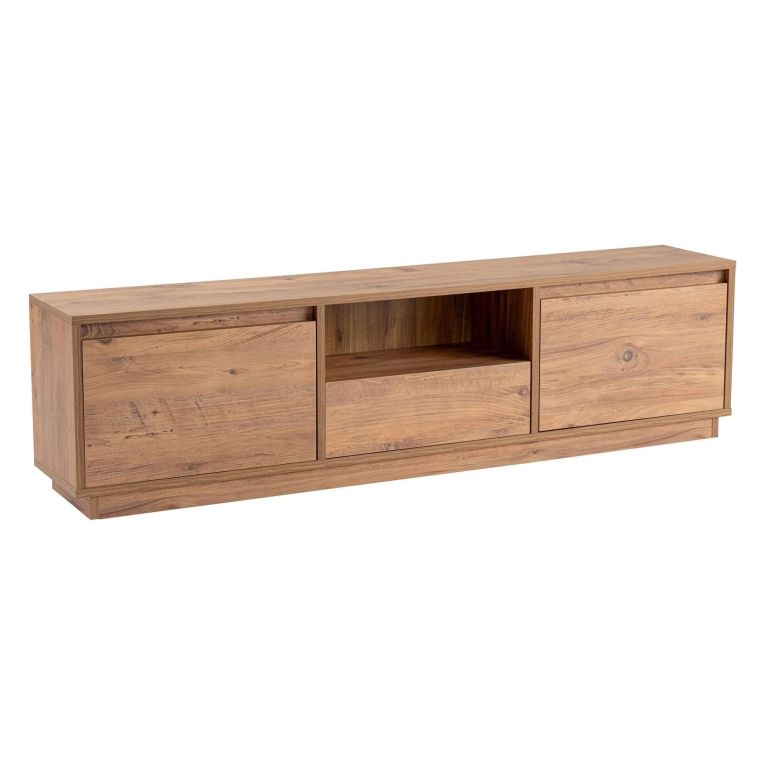 Porta TV pino 160x29x42h cm 3 ante - Morrigan