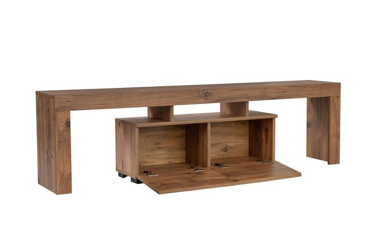 Porta TV pino 180x31x50h cm 2 ante - Andarna