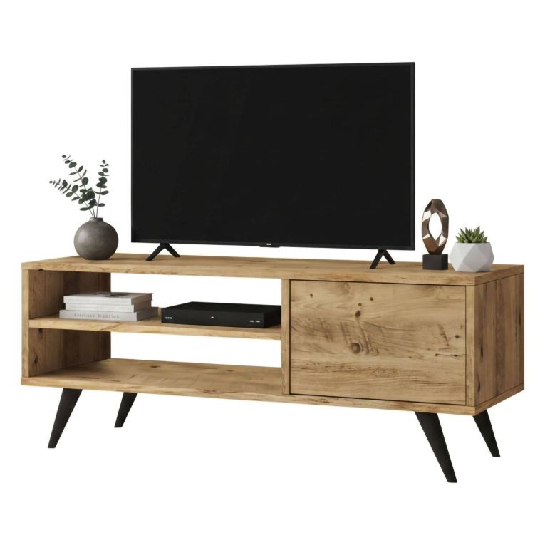 Porta TV quercia 110x40x44h cm 2 ante - Max