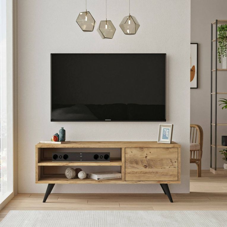 Porta TV quercia 110x40x44h cm 2 ante - Max