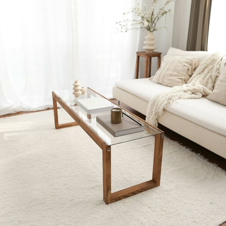 Porta TV quercia 130x40x40h cm in legno - Nanauk