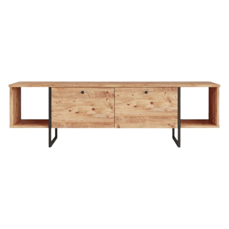 Porta TV quercia 160x40x47h cm 2 ante - Barzana