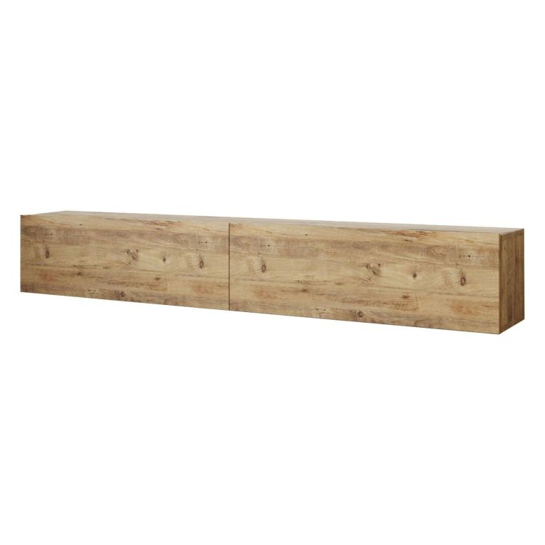 Porta TV quercia 180x31x29h cm 2 ante - Pavone