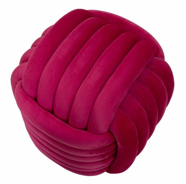 Pouf cubico fucsia 45x45x45h cm - Bozzente