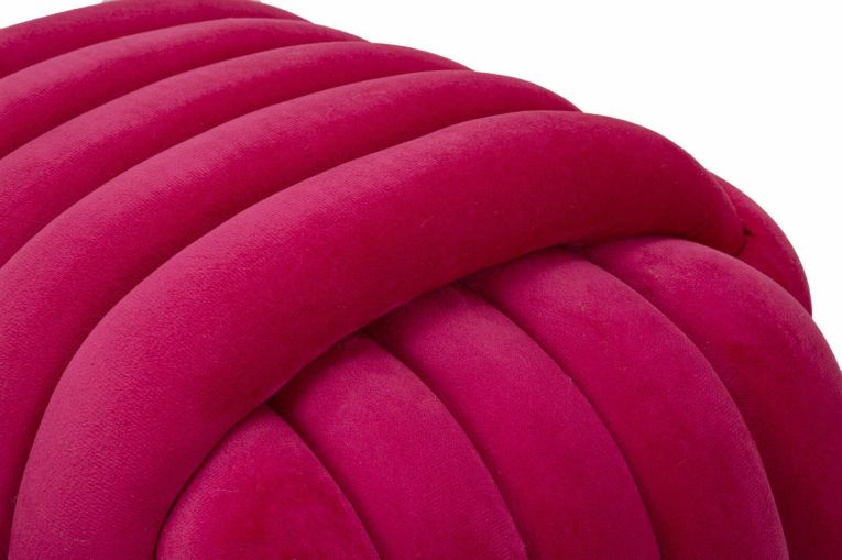 Pouf cubico fucsia 45x45x45h cm - Bozzente