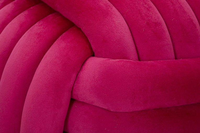 Pouf cubico fucsia 45x45x45h cm - Bozzente