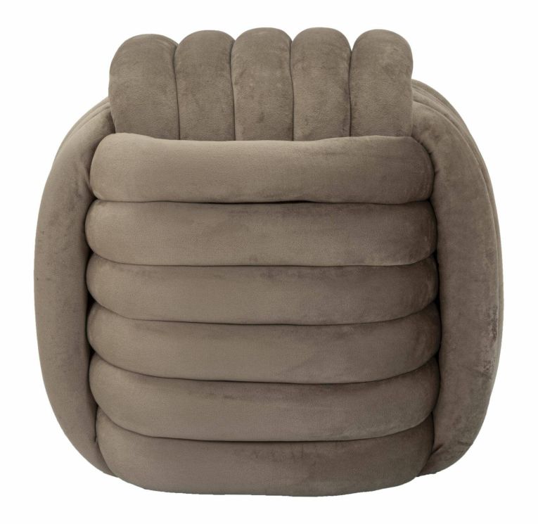 Pouf cubico grigio 45x45x45h cm - Bozzente