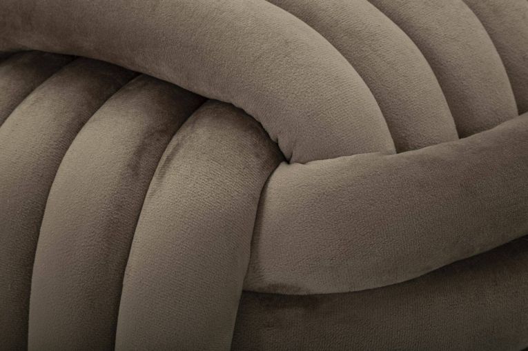 Pouf cubico grigio 45x45x45h cm - Bozzente
