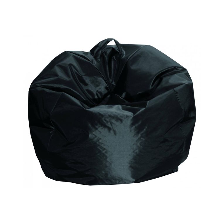 Pouf moderno nero 65x65x50h cm - Ascia