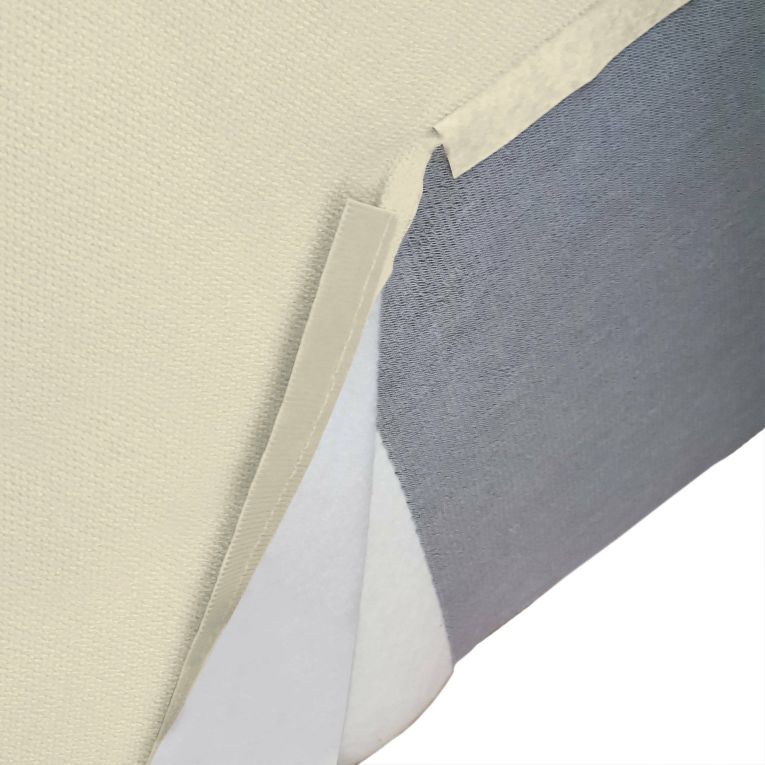 Pouf rettangolare beige 100x70x43h cm - Assisi