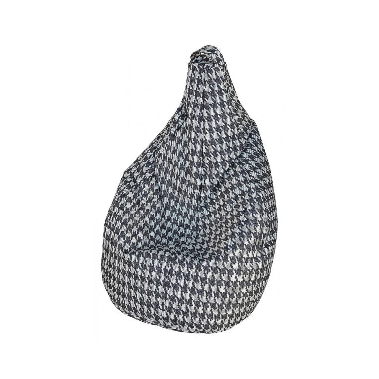 Pouf sacco a scacchi 80x80x120h cm - Maristella