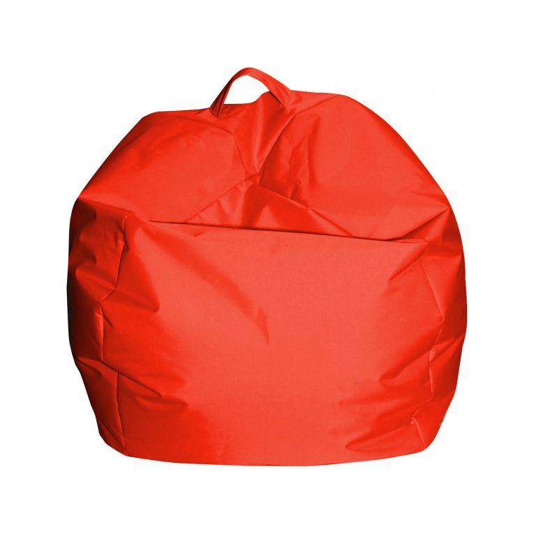 Pouf sacco arancione 65x65x50h cm - Ascia