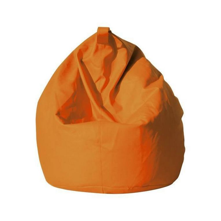 Pouf sacco arancione 70x70x110h cm - Azelia