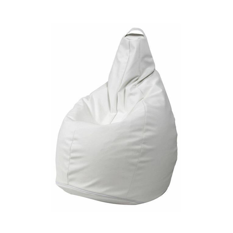 Pouf sacco bianco 90x90x120h cm - Agordo