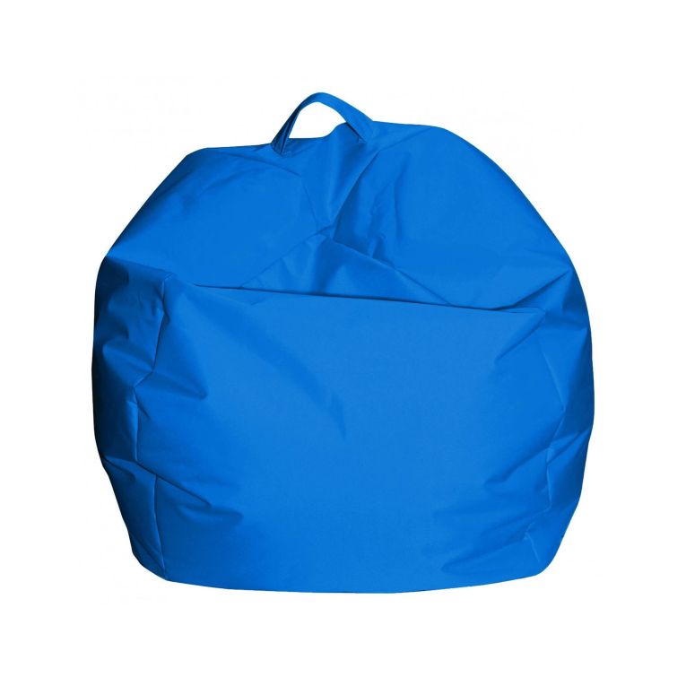 Pouf sacco blu 65x65x50h cm - Ascia