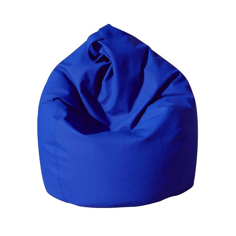 Pouf sacco blu 70x70x110h cm - Azelia