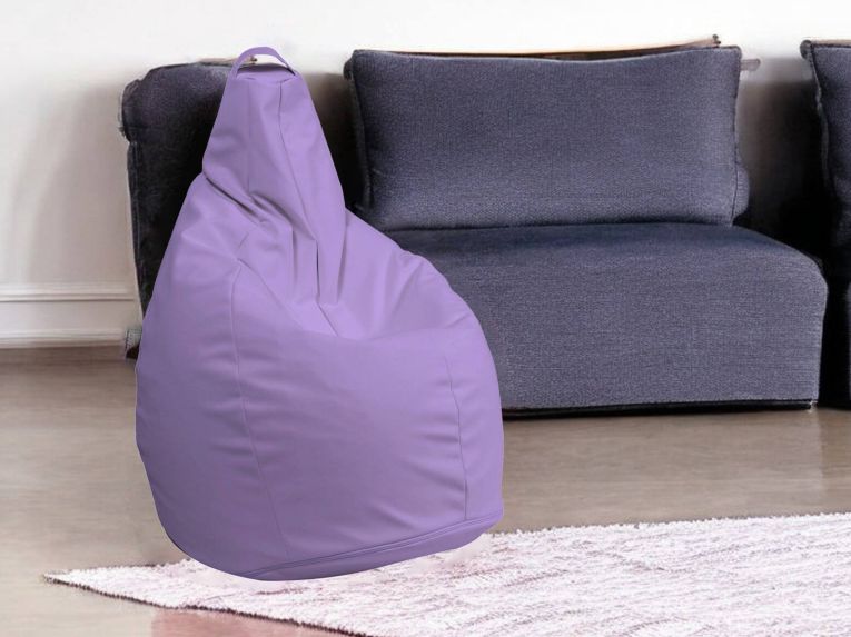 Pouf sacco lilla 90x90x120h cm - Aunter