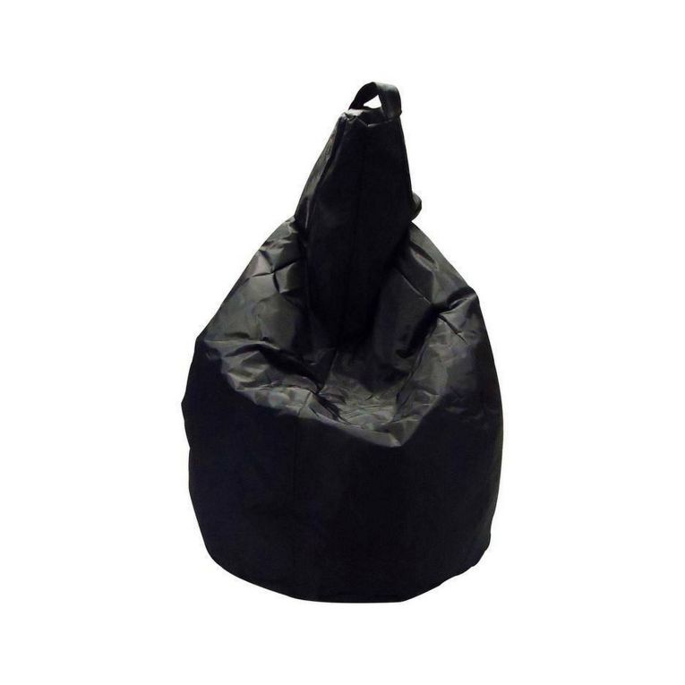 Pouf sacco nero 80x80x120h cm - Angillina