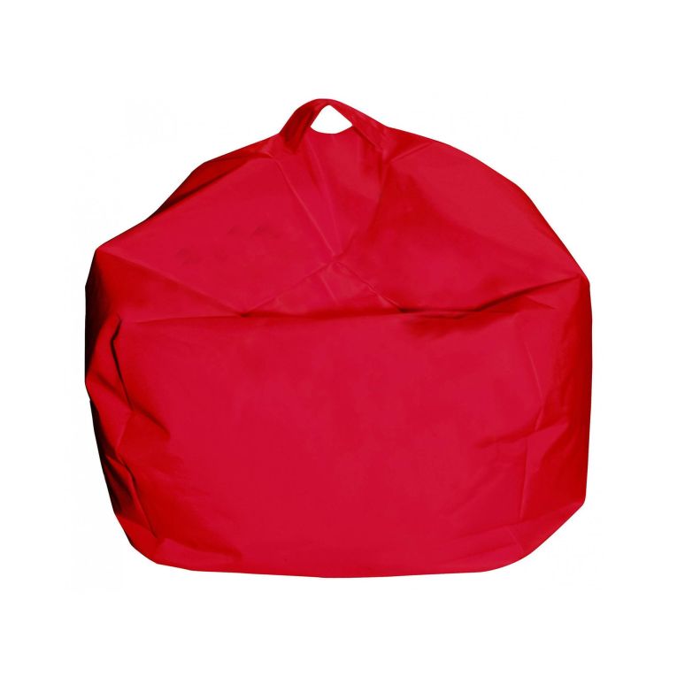 Pouf sacco rosso 65x65x50h cm - Ascia