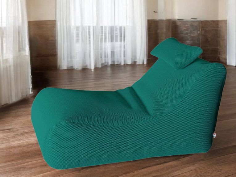 Pouf sacco verde 70x120x65h cm - ??hck