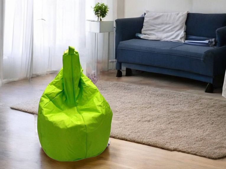 Pouf sacco verde 80x80x120h cm - Angillina