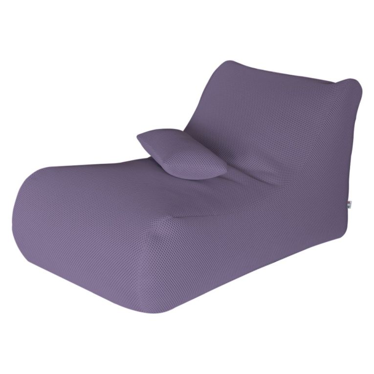 Pouf sacco viola 70x120x65h cm - ??hck