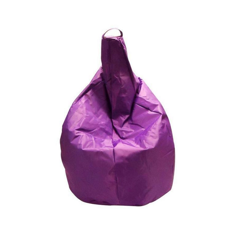 Pouf sacco viola 80x80x120h cm - Angillina