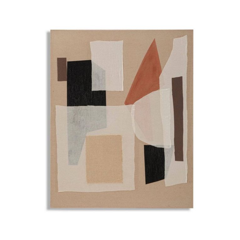 Quadro Claes, 80x3 h100 cm, Multicolore
