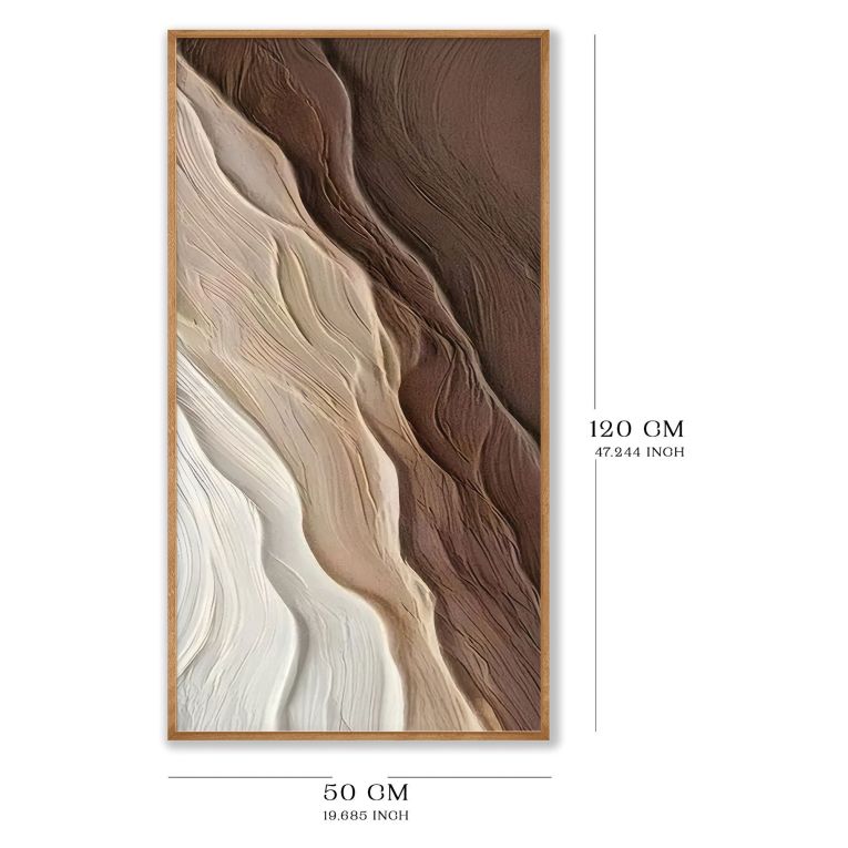 Quadro Multicolore Materiale Struttura in Legno Nobilitato 120x50h cm, - Minileka