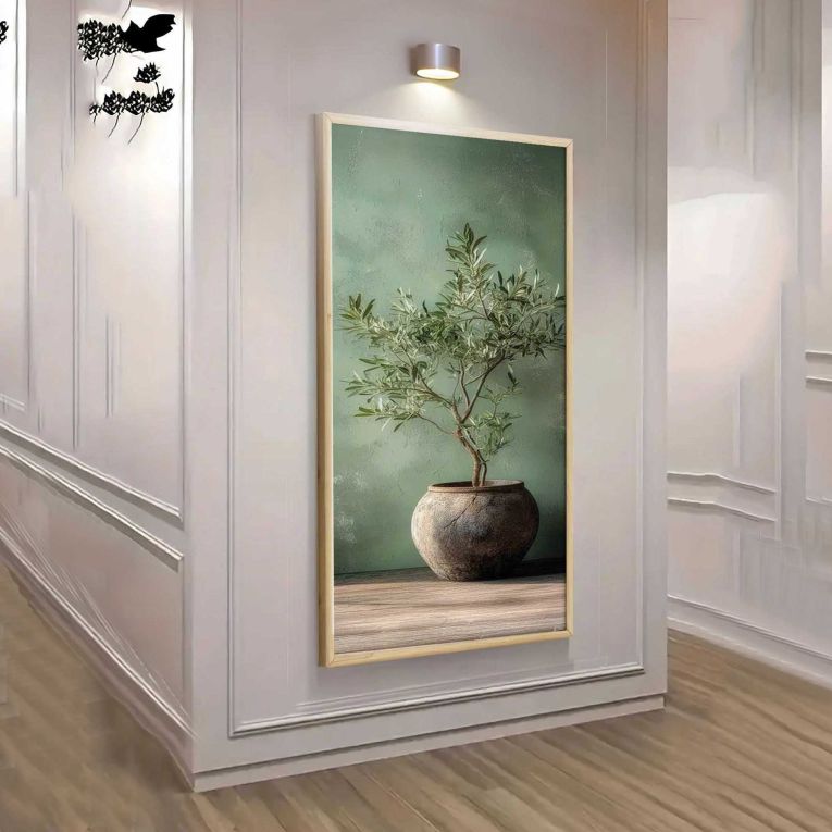 Quadro Multicolore Materiale Struttura in Legno Nobilitato 120x50h cm, - Mipa