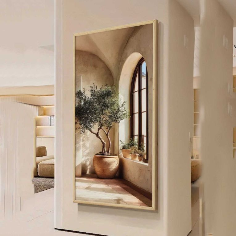 Quadro Multicolore Materiale Struttura in Legno Nobilitato 120x50h cm, - Mipaga