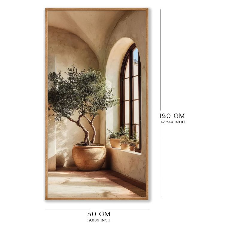 Quadro Multicolore Materiale Struttura in Legno Nobilitato 120x50h cm, - Mipaga