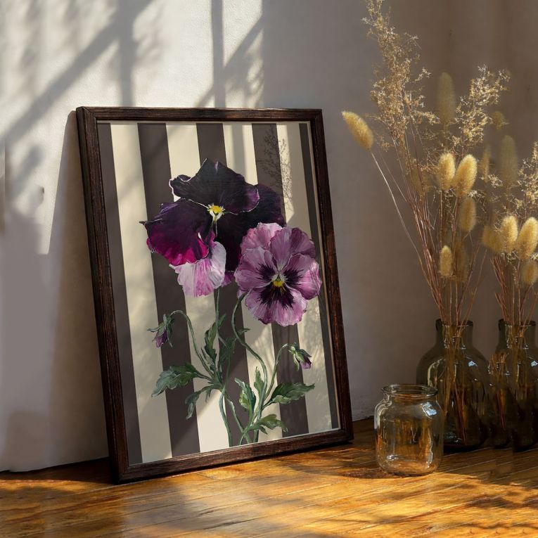 Quadro Multicolore Materiale Struttura in Legno Nobilitato 33x48h cm, - Megatilo
