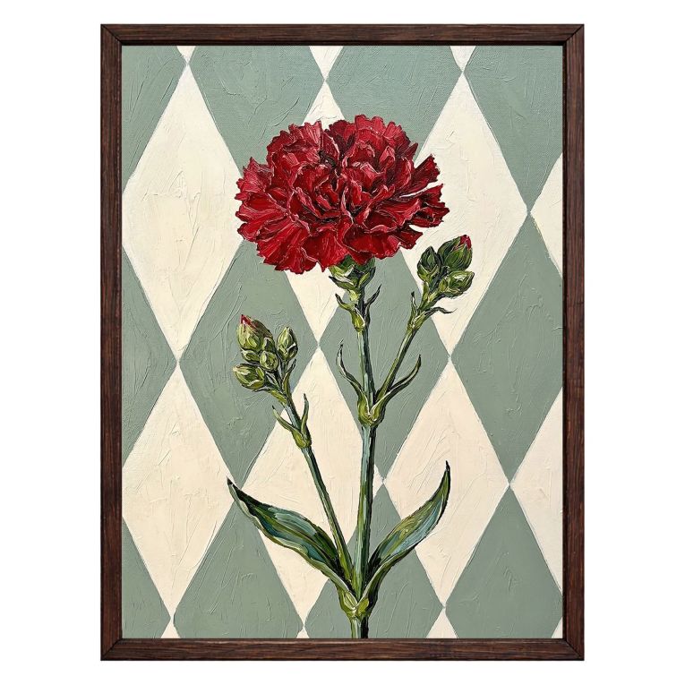 Quadro Multicolore Materiale Struttura in Legno Nobilitato 33x48h cm, - Mehara
