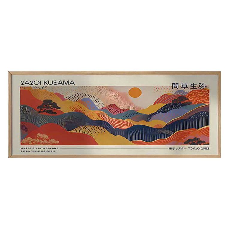 Quadro Multicolore Materiale Struttura in Legno Nobilitato 50x120h cm, - Miri
