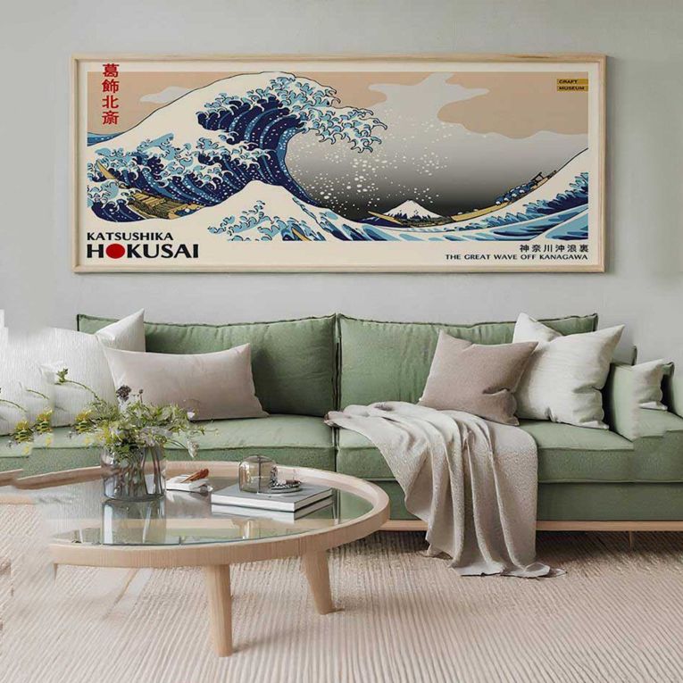 Quadro Multicolore Materiale Struttura in Legno Nobilitato 50x120h cm, - Mirorase