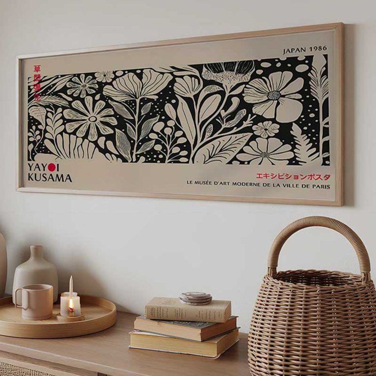 Quadro Multicolore Materiale Struttura in Legno Nobilitato 50x120h cm, - Misili