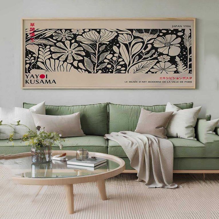 Quadro Multicolore Materiale Struttura in Legno Nobilitato 50x120h cm, - Misili