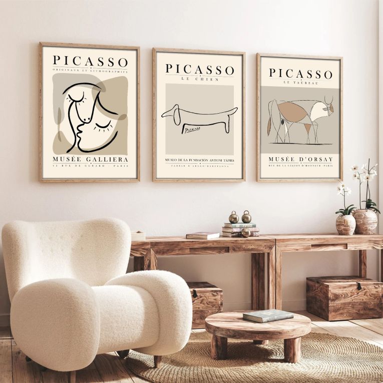 Quadro Multicolore Materiale Struttura in Legno Nobilitato 50x70h cm, - Memamo