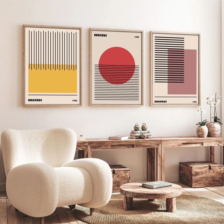 Quadro Multicolore Materiale Struttura in Legno Nobilitato 50x70h cm, - Memeha
